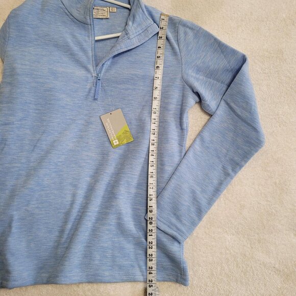 NWT - Mountain Warehouse 1/4 Zip Microfleece Top - Picture 4 of 5